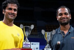 Indian pair of Ramkumar Ramanathan and Saketh Myneni wins Men's Doubles title at Chennai Open