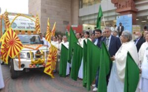 Ministry of Social Justice & Empowerment in collaboration with Brahma Kumaris launches Nasha Mukt Bharat Abhiyaan Vehicle for Delhi-NCR