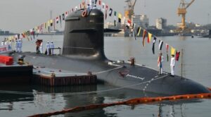 Indian Navy Submarine INS Karanj Visits Colombo for Sri Lanka's Independence Day Celebration