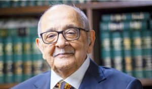 Eminent jurist and Senior Supreme Court Lawyer Fali Nariman passes away