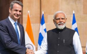 PM of Greece Kyriakos Mitsotakis was on two-day State visit to India 