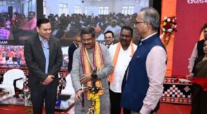 Dharmendra Pradhan inaugurates the Rashtriya Udyamita Vikas Pariyojana under Skill India Mission, empowering PM Svanidhi Beneficiaries