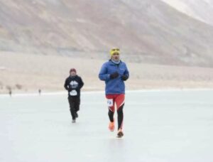 Ladakh sets Guinness world record for world's highest frozen lake half-marathon