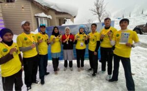 Ladakh Dominates 8th National SnowShoe Championships, Securing 18 Medals