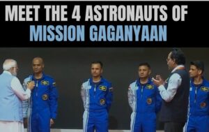 PM announces names of four astronaut-designates selected to take part in country's maiden human space flight mission, Gaganyaan