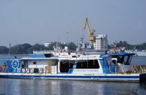 PM Narendra Modi unveils India’s first hydrogen fuel cell ferry at Cochin Shipyard