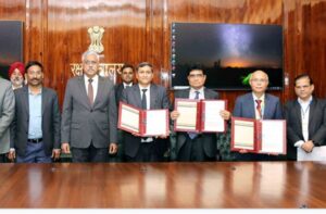 MoD inks MoU with BEML Limited, BEL & MIDHANI for indigenous development of Advanced Fuelling & Control System for Engines for heavy duty applications