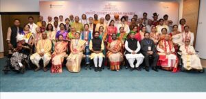 President Droupadi Murmu Confers Sangeet Natak Akademi Awards To Ninety-Four Eminent Artists In New Delhi