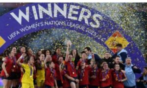 Spain wins UEFA Women’s Nations League