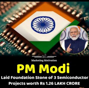 PM Modi lays foundation stone of 3 semiconductor projects worth ₹1.25 lakh crore