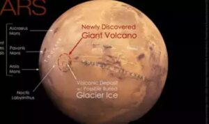 Scientists discover a 'gigantic' volcano on Mars with a surprising secret