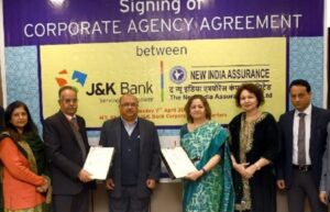 J&K Bank partners with New India Assurance as their Bank assurance partner