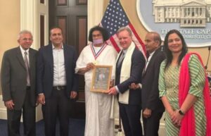 Jain Acharya Lokesh Muni Honored with American President’s Volunteer Award 2024