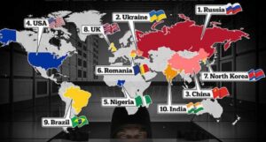 Russia, Ukraine top list of countries from where most cybercrimes originate