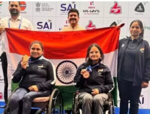 Indian Para-Shooter Mona Aggarwal Claimed A Gold Medal In Women’s 10m Air Rifle At World Shooting Para Sport Tournament In Changwon, Korea