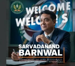 Sarvadanand Barnwal (ISS) appointed as Director in Department of Land Resources