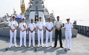 Royal Netherlands Navy’s HNLMS Tromp Engages In Maritime Partnership Exercise With Indian Navy 