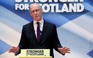 John Swinney sworn in as Scotland's first minister