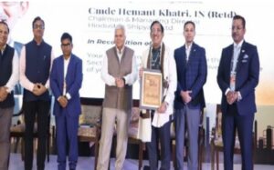 Hindustan Shipyard Limited’s CMD honored with ‘PSU Samarpan Award’ for Exemplary Leadership