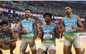 Indian Mixed Team Breaks National Record At Asian Athletic Relay Championships 2024