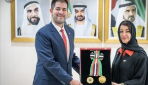 UAE President confers first class Independence Medal on Ambassador Of Paraguay