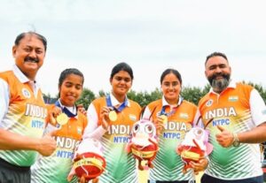 Archery World Cup Stage 2: India Bags Gold In Compound Women’s Team At Yecheon, South Korea