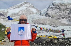 Nepal's Purnima Shrestha sets record by climbing Mount Everest 3 times in 2 weeks