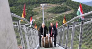 Hungary Unveils 700-Metre Pedestrian Bridge of National Unity