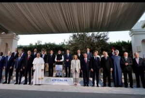 Modi Attends G7 Outreach Summit In Italy